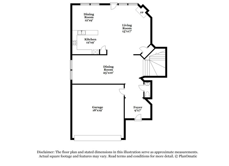 2,335/Mo, 5345 Cactus Cove Ln Buford, GA 30519 Floorplan View