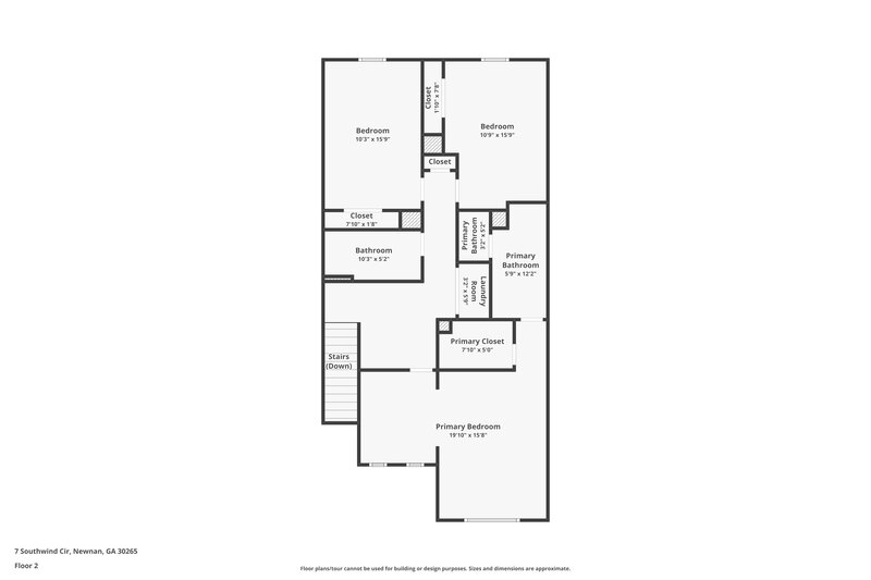 3,080/Mo, 7 Southwind Cir Newnan, GA 30265 Floor Plan View 2