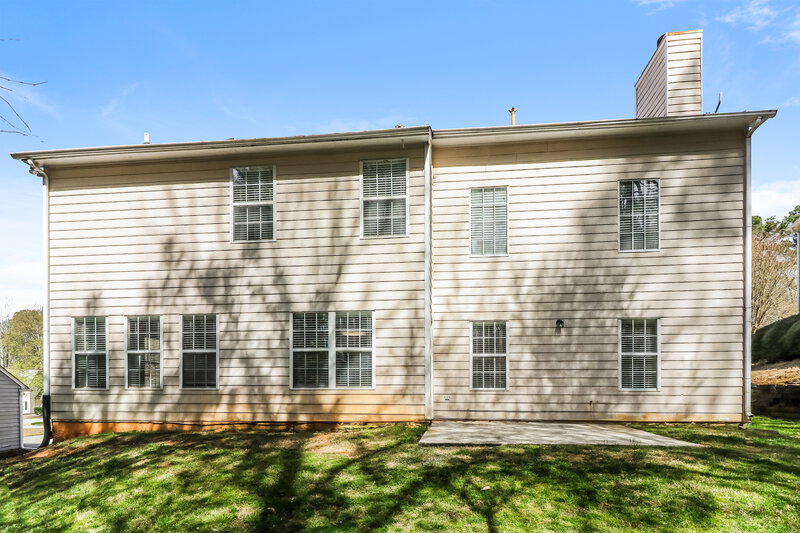 2,655/Mo, 3425 Sandlake Dr SW Marietta, GA 30008 Rear View