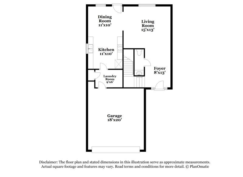 1,930/Mo, 509 Hillcrest Cir Hiram, GA 30141 Floor Plan View