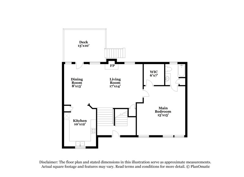 2,010/Mo, 2150 Serenity Dr NW Acworth, GA 30101 Floorplan View