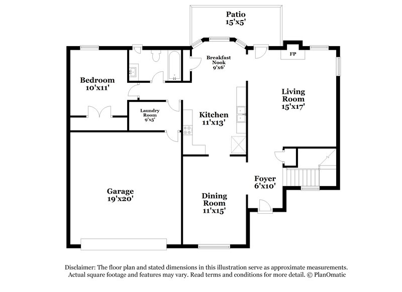 2,130/Mo, 338 Summit View Dr McDonough, GA 30253 Floor Plan View
