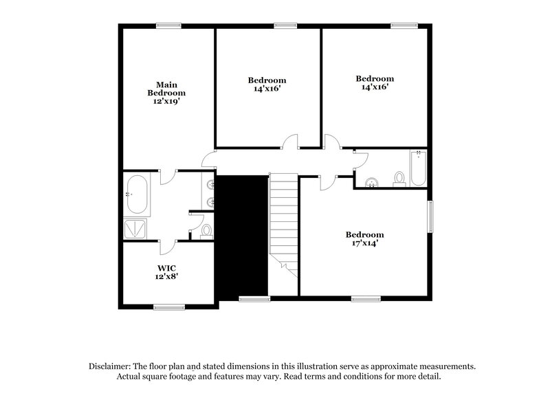 1,970/Mo, 284 Klinetop Dr McDonough, GA 30253 Floor Plan View