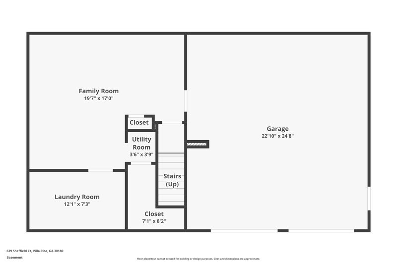 1,780/Mo, 639 Sheffield Ct Villa Rica, GA 30180 Floorplan View 2
