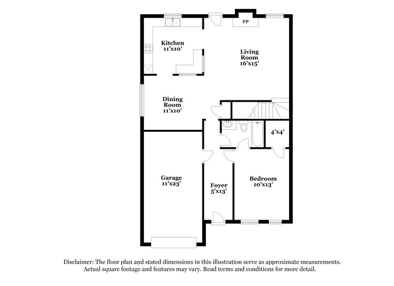 2,230/Mo, 6593 Silk Tree Pointe Braselton, GA 30517 Floor Plan View