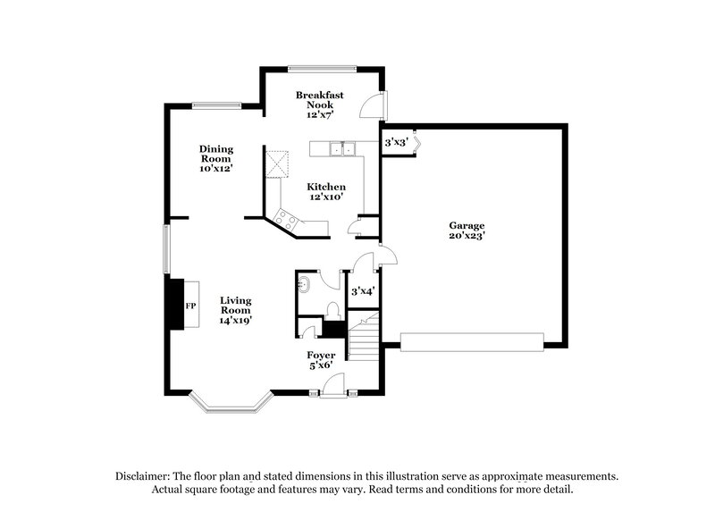 2,225/Mo, 402 Gresham Dr Stockbridge, GA 30281 Floor Plan View