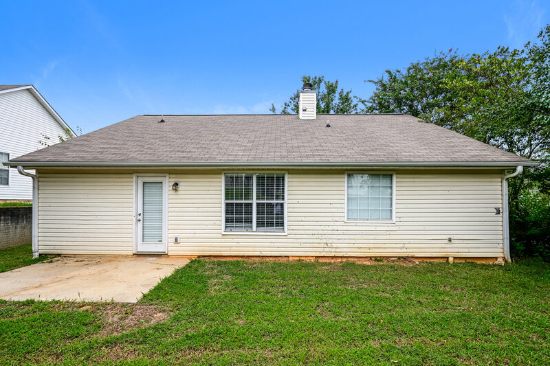 1,690/Mo, 508 Village Cir Stockbridge, GA 30281 Rear V Iew View