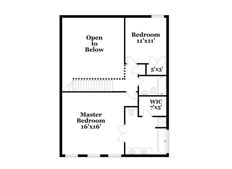 2,050/Mo, 6715 White Walnut Way Braselton, GA 30517 Floor Plan View 2