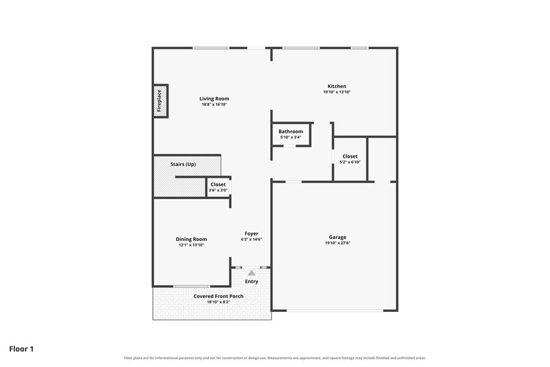 2,485/Mo, 1216 Nottley Dr Locust Grove, GA 30248 Floor Plan View