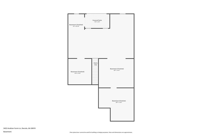 2,215/Mo, 3422 Arabian Farm Ln Dacula, GA 30019 Floor Plan View 2