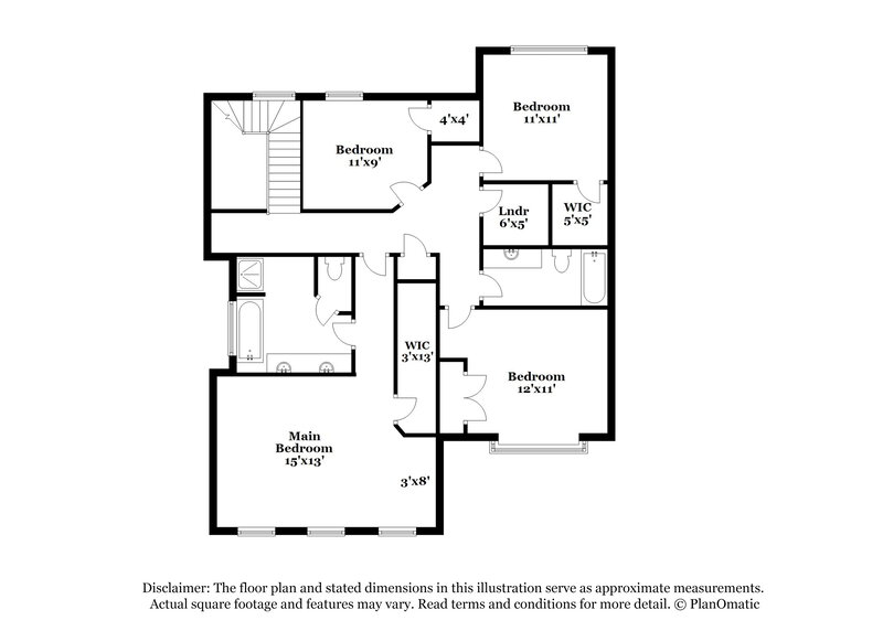 2,300/Mo, 2482 Folsom St Snellville, GA 30078 Floorplan View 2