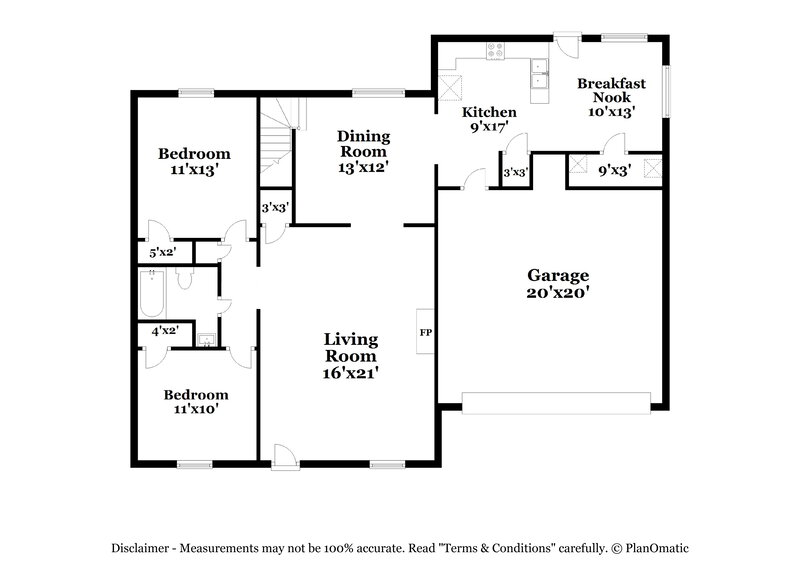 2,570/Mo, 709 Percevil Pt McDonough, GA 30253 Floor Plan View