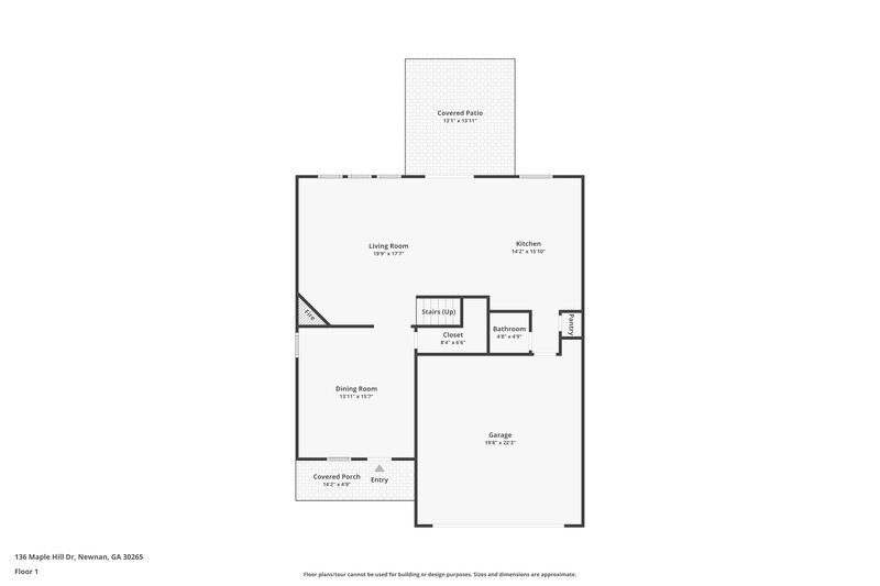 2,170/Mo, 136 Maple Hill Dr Newnan, GA 30265 Floor Plan View