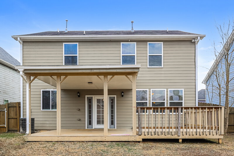 2,170/Mo, 136 Maple Hill Dr Newnan, GA 30265 Rear View