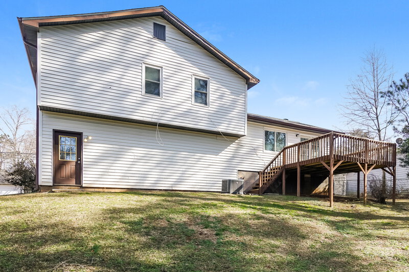 1,835/Mo, 3481 Mustang Dr Powder Springs, GA 30127 Rear View 2