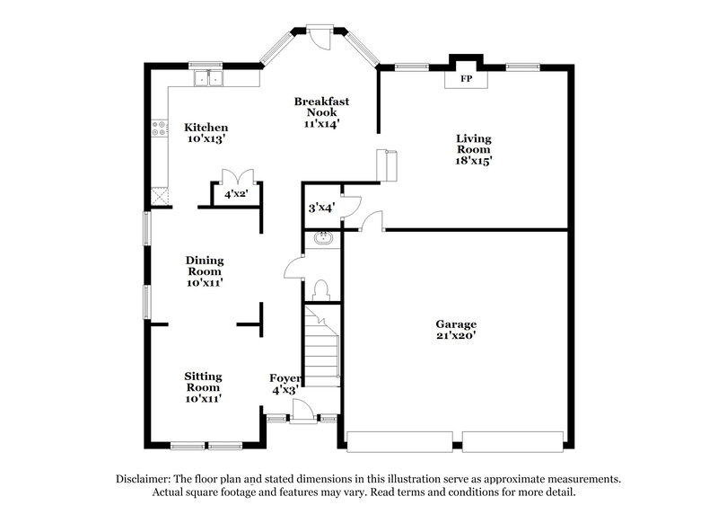 1,980/Mo, 2602 Cellars Ct Villa Rica, GA 30180 Floor Plan View