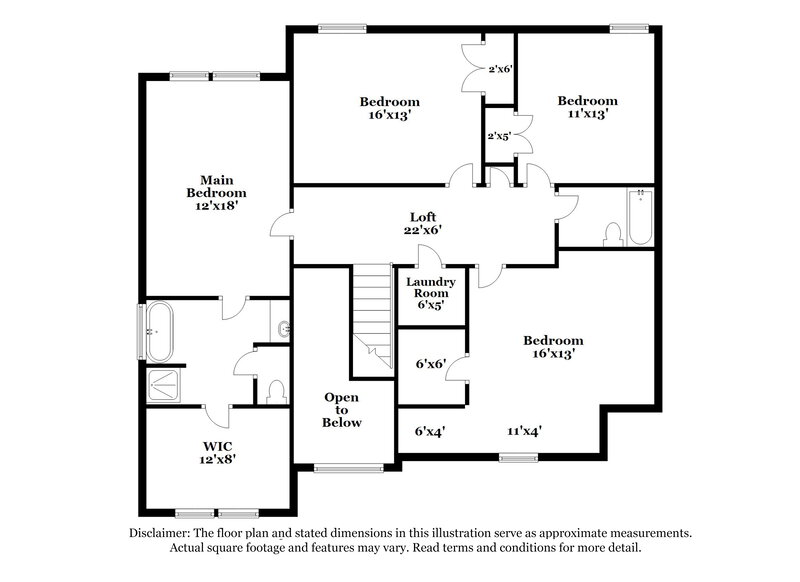 1,980/Mo, 2602 Cellars Ct Villa Rica, GA 30180 Floor Plan View 2