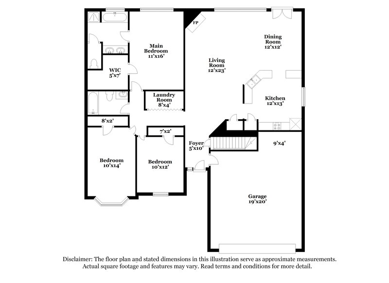 2,035/Mo, 109 Alessie Dr Newnan, GA 30263 Floor Plan View
