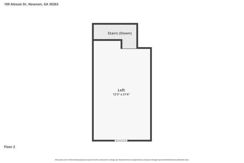 1,950/Mo, 109 Alessie Dr Newnan, GA 30263 Floorplan View 2