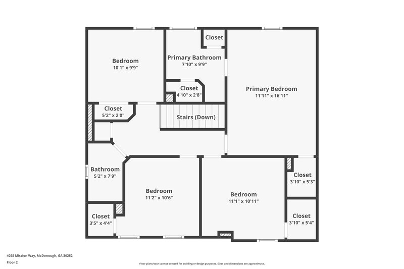 1,885/Mo, 4025 Mission Way McDonough, GA 30252 Floor Plan View