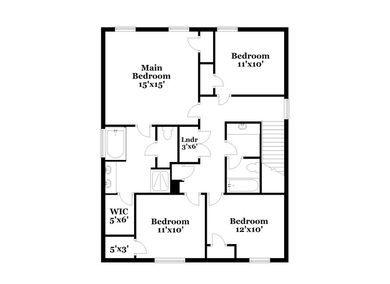 3,030/Mo, 494 Lobdale Falls Dr Lawrenceville, GA 30045 Floor Plan View 2