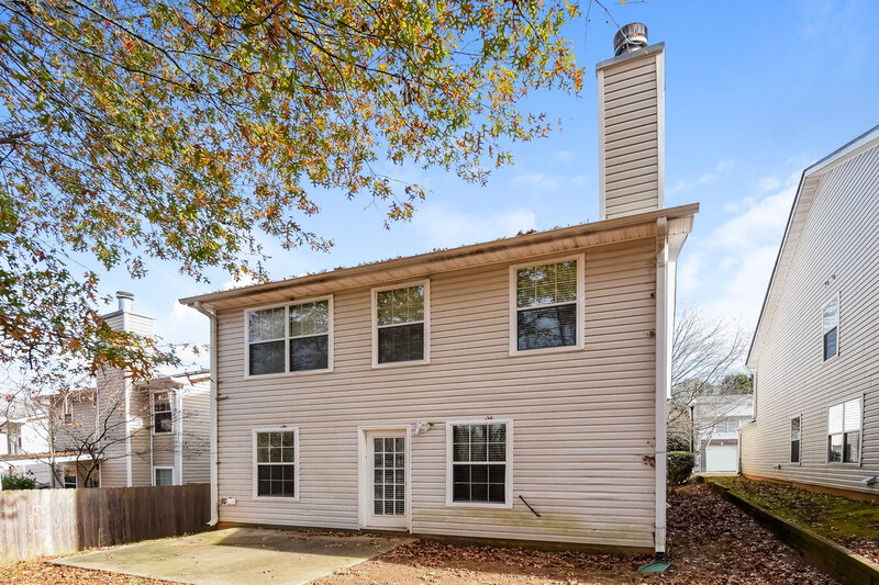 1,775/Mo, 123 Hidden Creek Dr Canton, GA 30114 Rear View