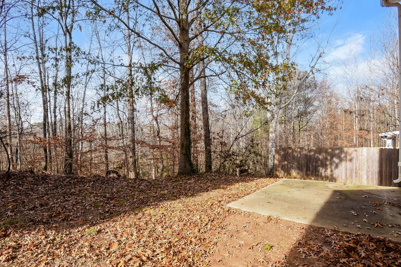 1,775/Mo, 123 Hidden Creek Dr Canton, GA 30114 Backyard View