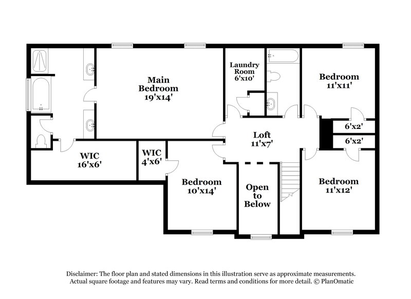 2,485/Mo, 5000 Dockside Dr McDonough, GA 30253 Floorplan View 2