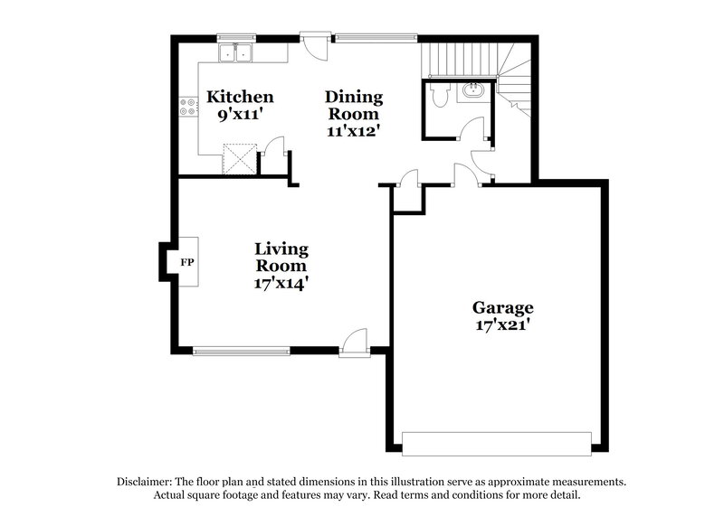 2,480/Mo, 283 Greystone Cir Hiram, GA 30141 Floor Plan View