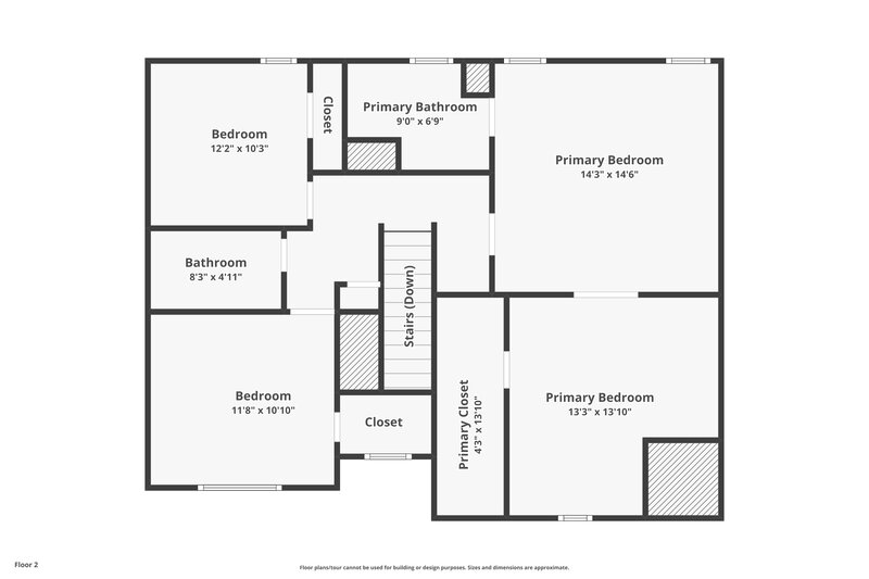 2,175/Mo, 3082 Sentinel Cir Lawrenceville, GA 30043 Floor Plan View 2