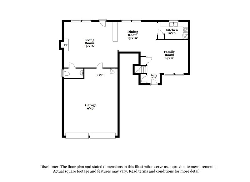 1,855/Mo, 3352 N Winds Trl Douglasville, GA 30135 Floorplan View