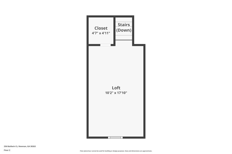 2,285/Mo, 336 Baldwin Ct Newnan, GA 30263 Floor Plan View 2