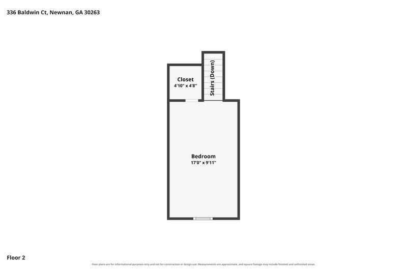 2,180/Mo, 336 Baldwin Ct Newnan, GA 30263 Floor Plan View 2