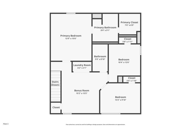 1,825/Mo, 409 Egret Ct Jefferson, GA 30548 Floorplan View 2