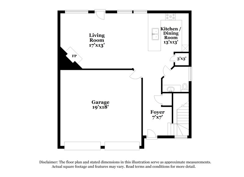 2,165/Mo, 1264 Stella Ct Lawrenceville, GA 30046 Floor Plan View