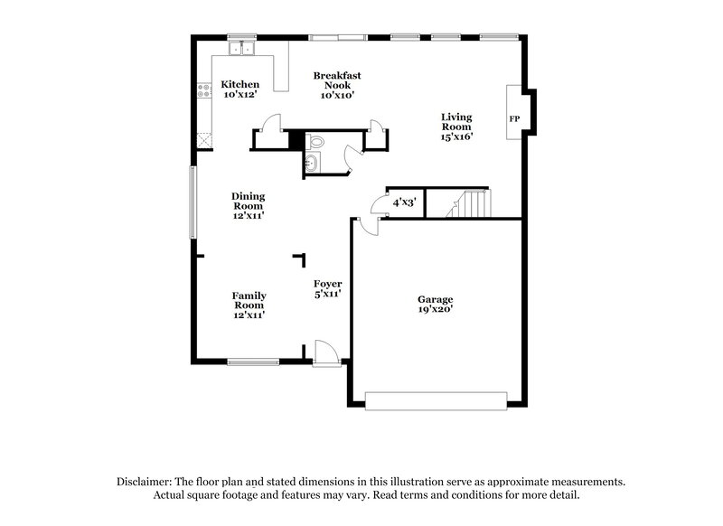 2,070/Mo, 1120 Eatonton Way McDonough, GA 30252 Floor Plan View 2
