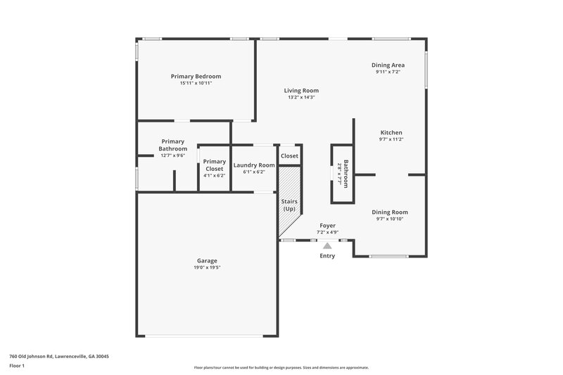 3,260/Mo, 760 Old Johnson Rd Lawrenceville, GA 30045 Floor Plan View
