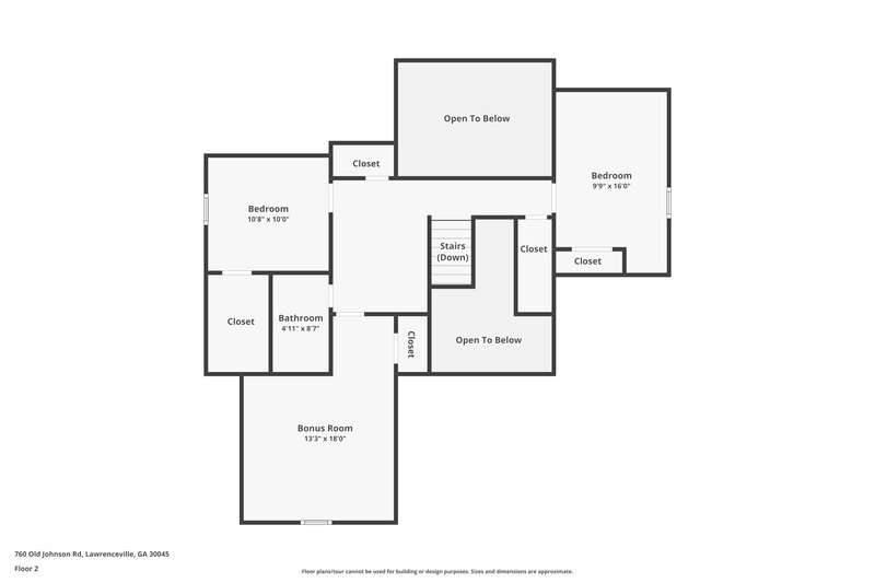 3,260/Mo, 760 Old Johnson Rd Lawrenceville, GA 30045 Floor Plan View 2
