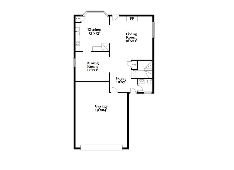 2,070/Mo, 4125 Clarks Trl Douglasville, GA 30135 Floor Plan View 2