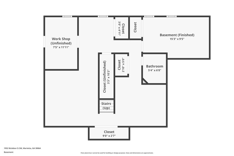 3,215/Mo, 1952 McAdoo Ct SW Marietta, GA 30064 Floor Plan View 3