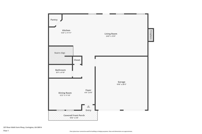 2,180/Mo, 337 River Walk Farm Pkwy Covington, GA 30014 Floor Plan View