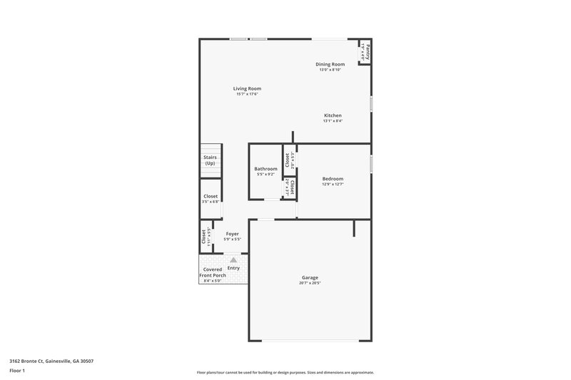 1,990/Mo, 3162 Bronte Ct SE Gainesville, GA 30507 Floor Plan View 2