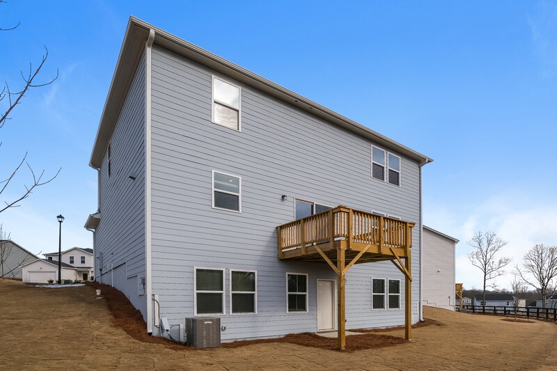 2,140/Mo, 3170 Bronte Ct SE Gainesville, GA 30507 Rear View