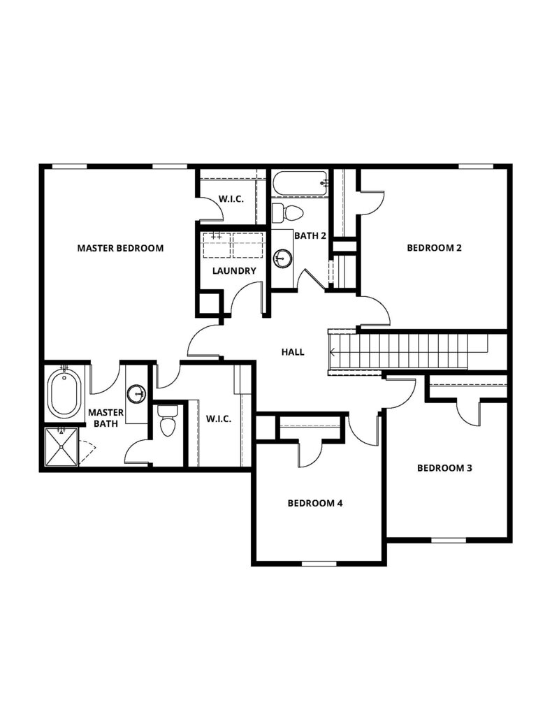 2,465/Mo, 1436 Sodbuster Dr Locust Grove, GA 30248 Floorplan View 2