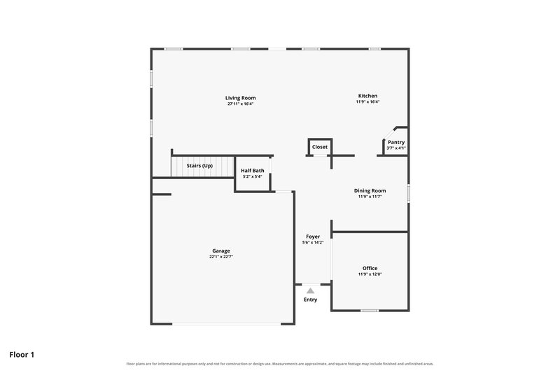 2,450/Mo, 119 Cantrell Way Dallas, GA 30157 Floor Plan View