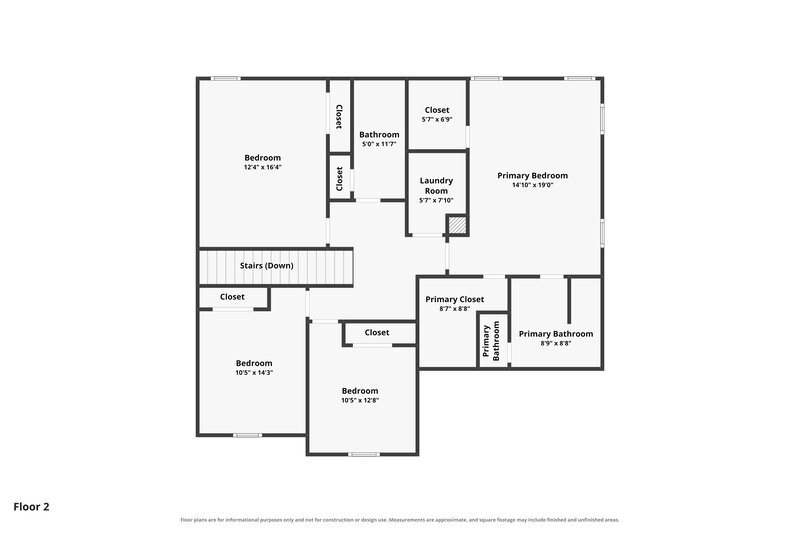 2,450/Mo, 119 Cantrell Way Dallas, GA 30157 Floor Plan View 2