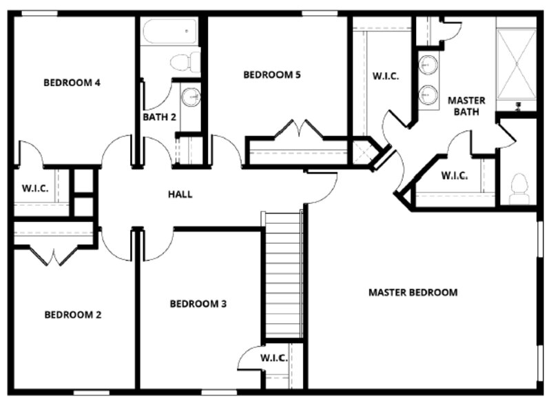 2,560/Mo, 259 Cantrell Dr Dallas, GA 30157 Floorplan View 2