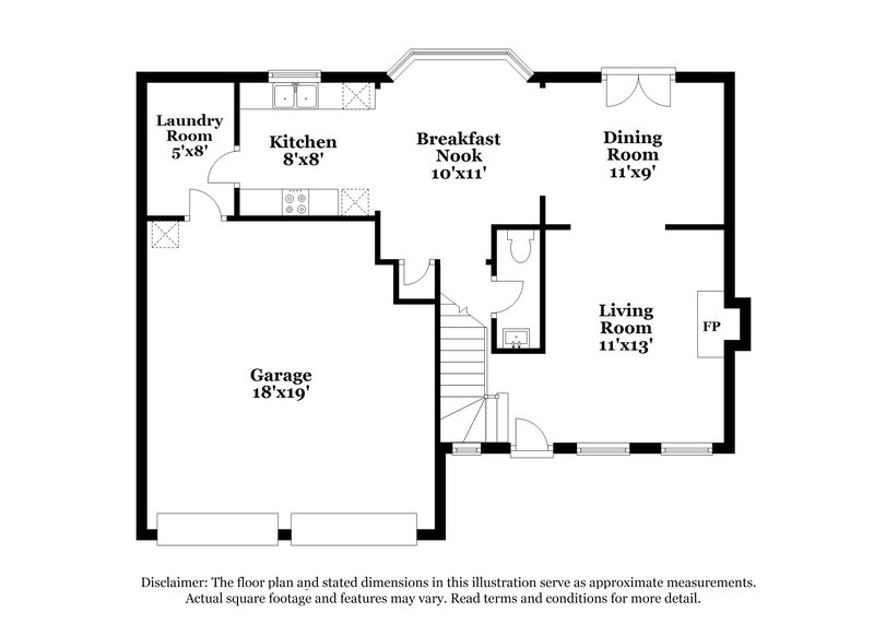 2,195/Mo, 4640 Noah Overlook W Acworth, GA 30101 Floor Plan View