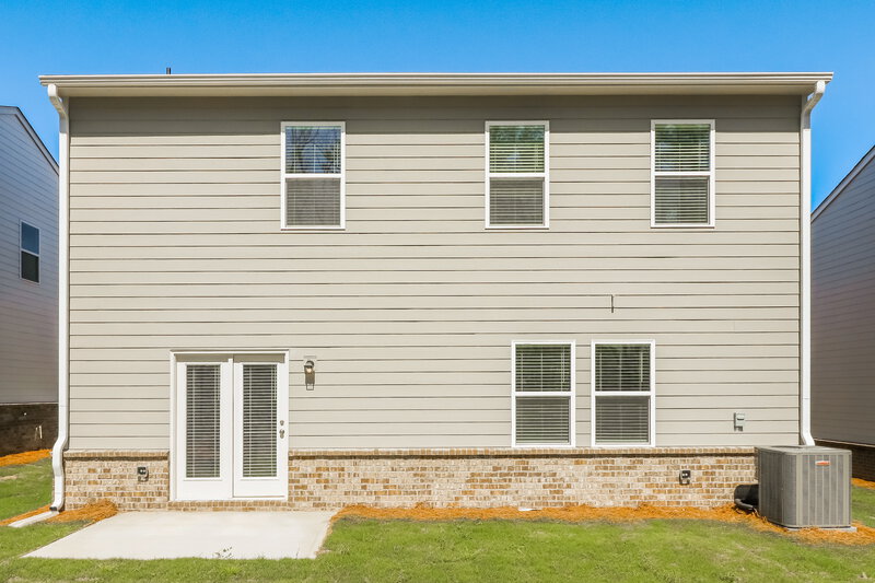 2,195/Mo, 7594 Saffron Ave Covington, GA 30014 Rear View