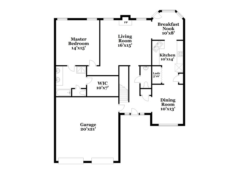 3,380/Mo, 207 Wildwood Way Canton, GA 30114 Floor Plan View
